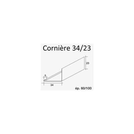 Cornière pour fourrure