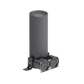 Boitiers TVA-P 75 DN125 pour ComfoTube 2 DN75, hauteur 385