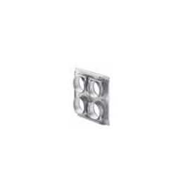 Plaque de raccordement 4xDN90 pour caisson de répartition CW-S(ouD)-220