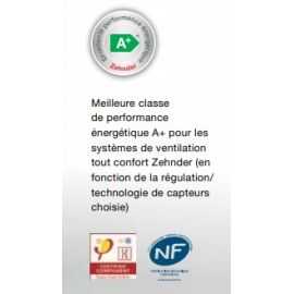ComfoAir Q 450 F R avec régulation 3 vitesses Comfoswitch C67