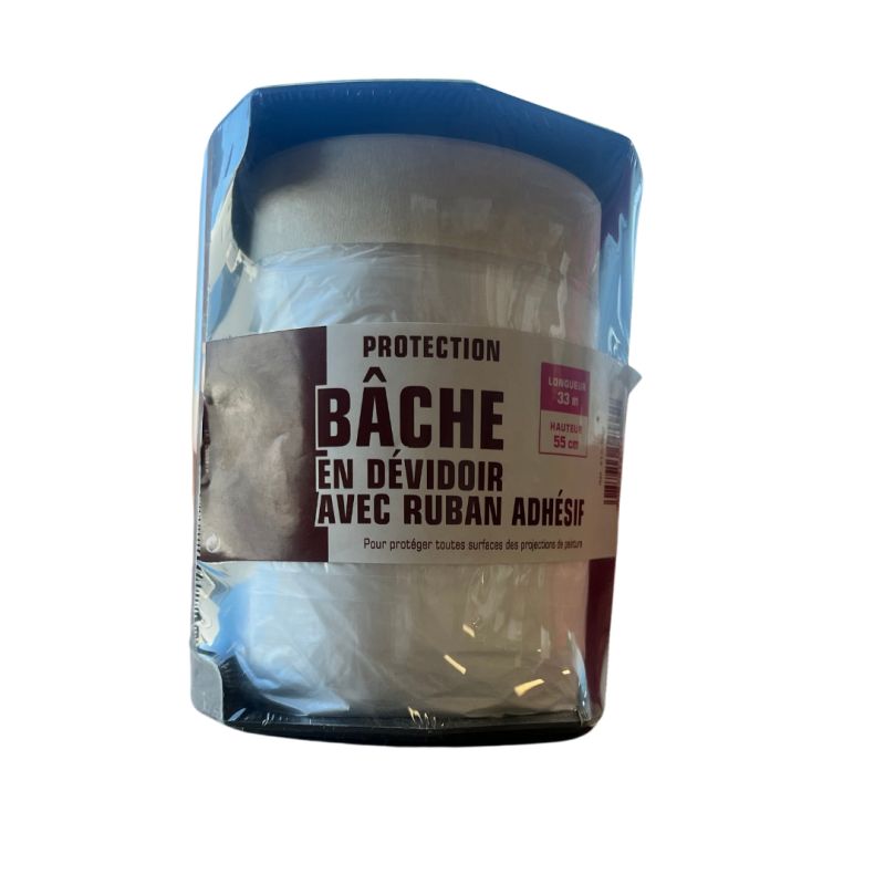 bache film de protection avec derouleur et adhesif 33m bache film de protection avec derouleur et adhesif 33m