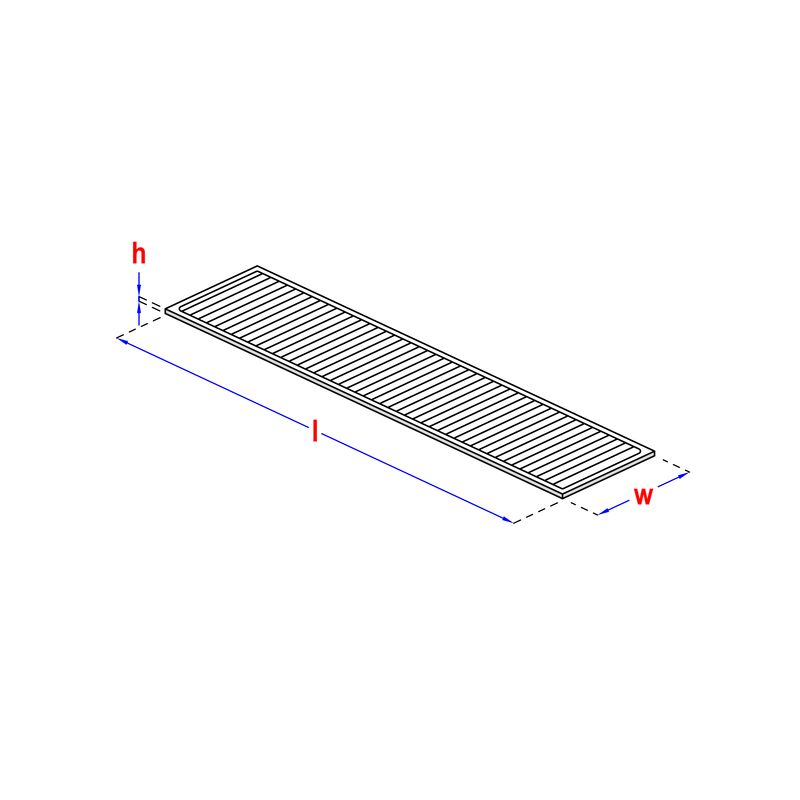 Cale plate 5x22x95mm 20 pcs Cale plate 5x22x95mm 20 pcs