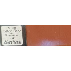 Dose couleur Pigment Rouge vif de Madras 385ml (350g)