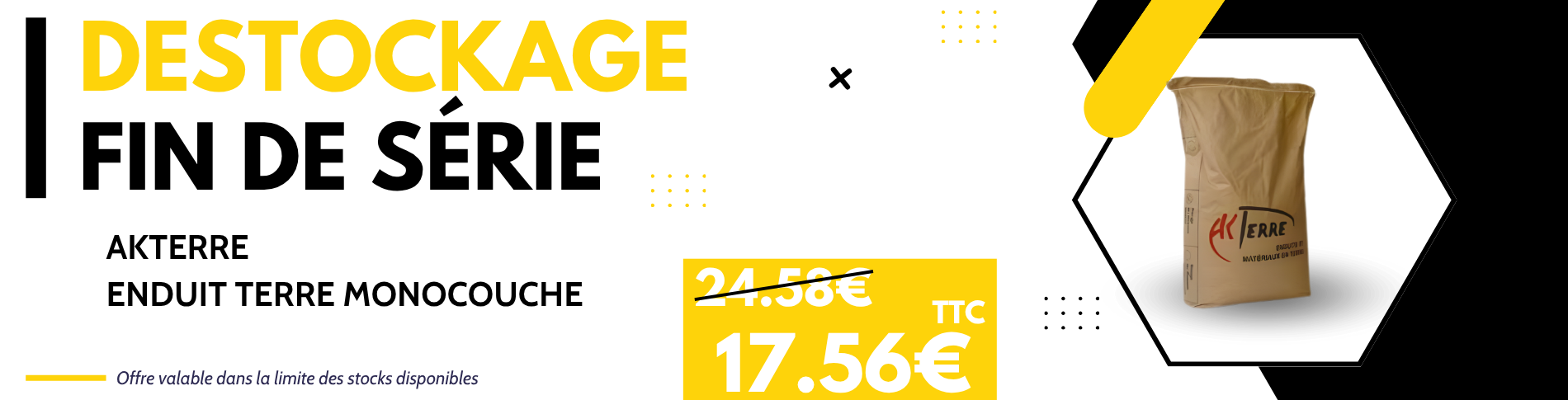 ENDUIT TERRE MONOCOUCHE AKTERRE Slide background