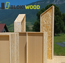 Blocs de bois manuportables Blokiwood.